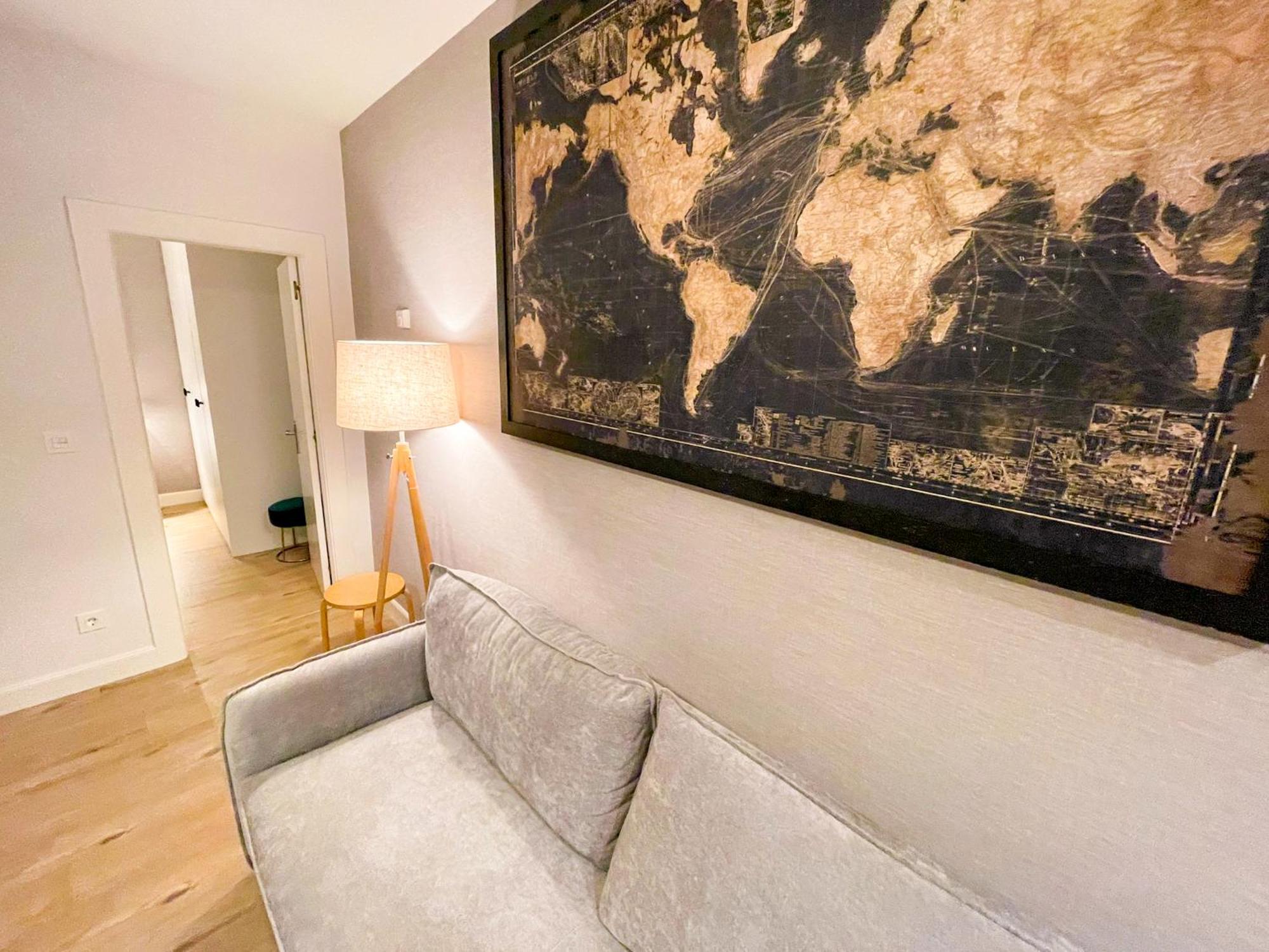 Vivienda Turistica En Bilbao La Vieja Con Wifi Y Parking Appartement Buitenkant foto